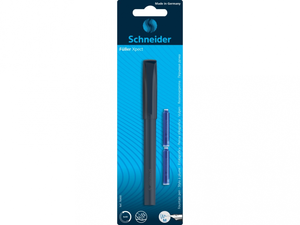 Stilou Schneider Xpect/Vivaz + 2 patroane/blister [1]