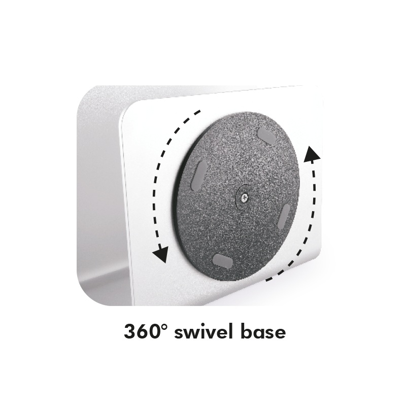 SUPORT de birou LOGILINK pt. notebook ,  rotatie 360gradei ,  design ventilat ,  suporta dimensiuni 11-1 Cod Produs: AA0104 [4]