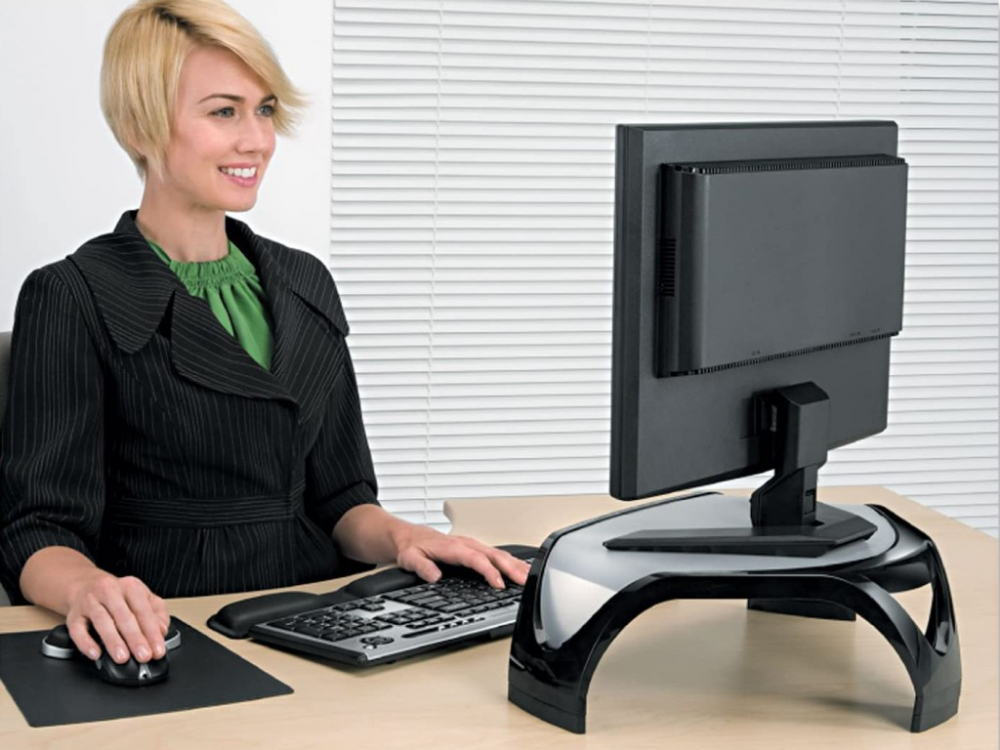 Suport ergonomic pentru monitor colt Riser Fellowes [4]