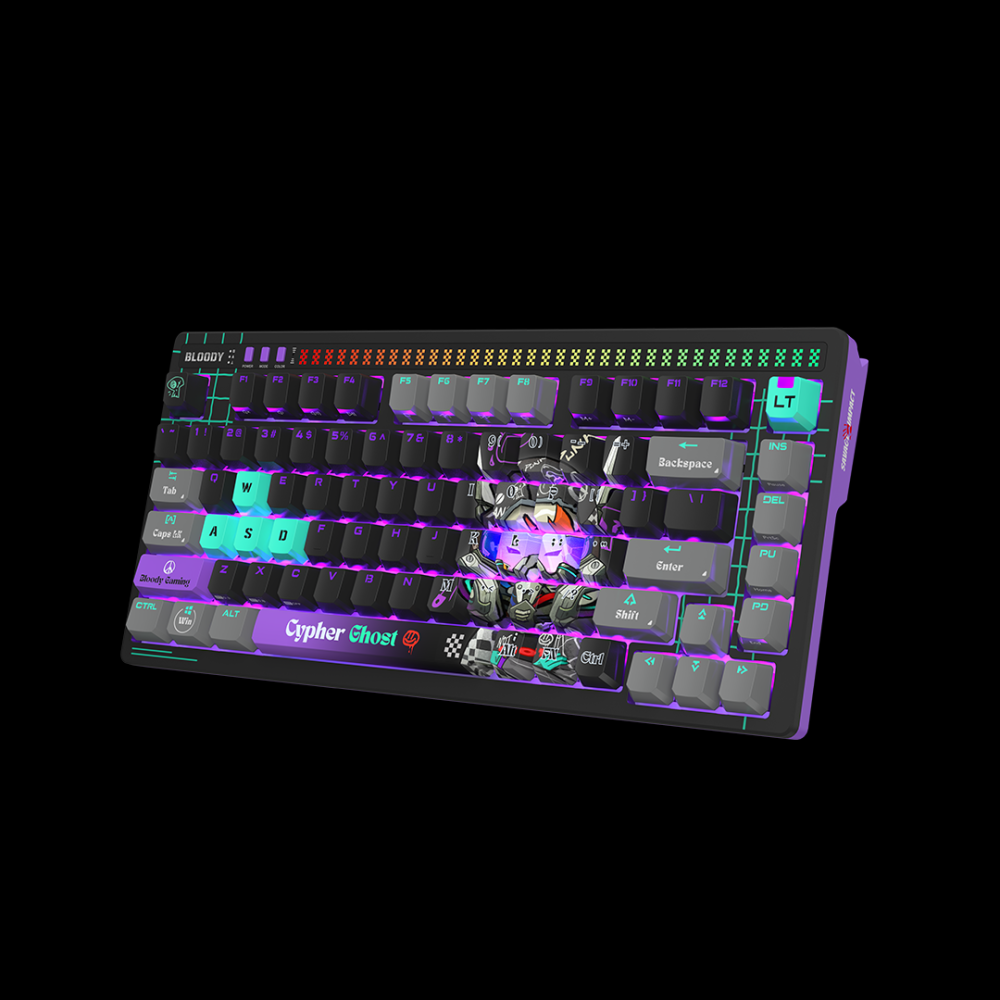 Tastatura gaming Bloody Cod Produs: AT75 Cypher Ghost [3]