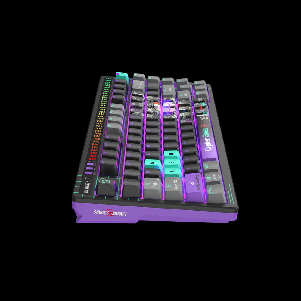 Tastatura gaming Bloody Cod Produs: AT75 Cypher Ghost [5]