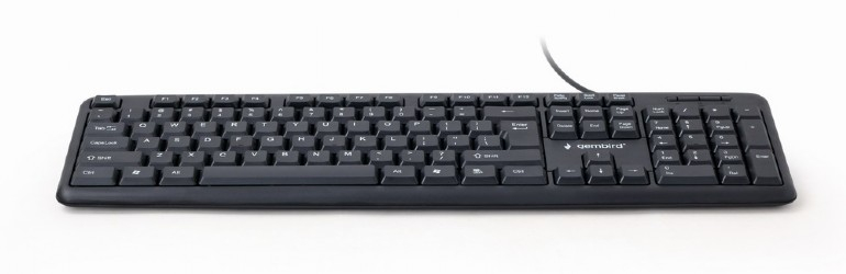 TASTATURA GEMBIRD USB ,  104 taste ,  black ,  Cod Produs: KB-U-103 [3]
