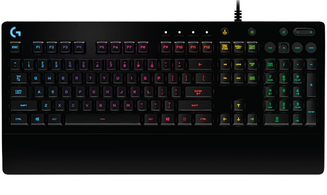 TASTATURA LOGITECH Gaming USB ,  iluminata ,  black Cod Produs: 920-008093 [3]