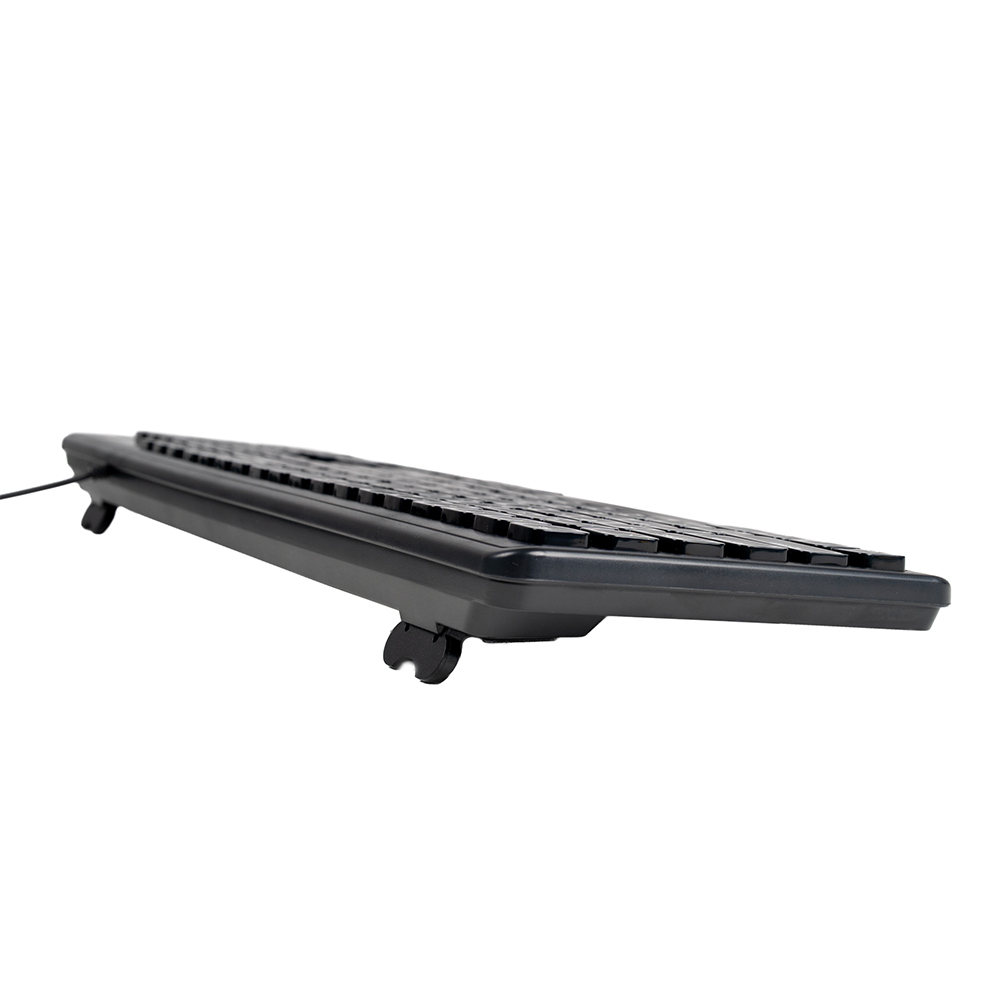 TASTATURA SPACER USB ,  104 taste ,  silentioasa ,  low profile fingertip keycap design ,  black ,  Cod Produs: SPKB-LWP-03 [5]