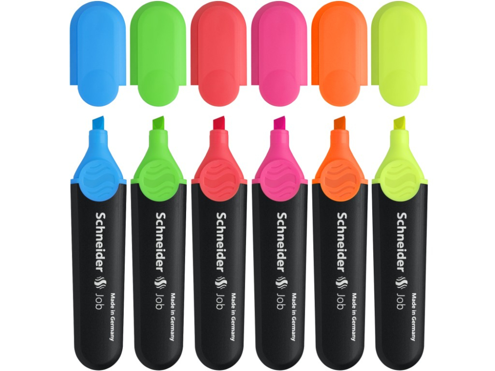 Textmarker 6/set Schneider Job [2]