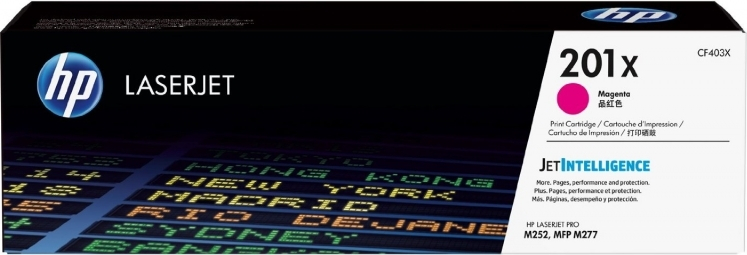Toner Original CF403X HP Magenta, nr.201X, pentru Color LaserJet Pro M252 | M274 | M277, 2.3K [1]