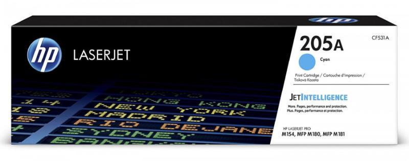 Toner Original CF531A HP Cyan, nr.205A, pentru Color LaserJet Pro M180 | M181, 0.9K [1]