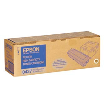 EXT Toner original Epson C13S050437 , negru , 8000p , returnare [1]