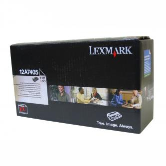 EXT Toner original Lexmark 12A7405 , negru , 6000p , returnare [1]