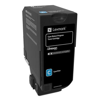 EXT Toner original Lexmark 74C20C0 , 74C20C0 , cyan , 3000p , returnare [1]