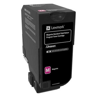 EXT Toner original Lexmark 74C20M0 , magenta , 3000p , returnare [1]