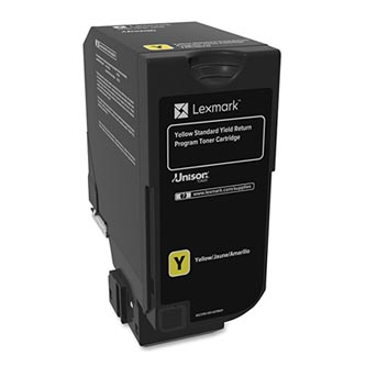 EXT Toner original Lexmark 74C20Y0 , galben , 3000p , returnare [1]