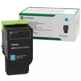 Toner original Lexmark 75M20C0 , cyan , 2000p , returnare [1]