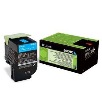 EXT Toner original Lexmark 80C2HC0 , cyan , 3000p , returnare [1]