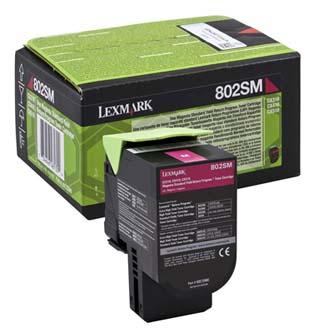 EXT Toner original Lexmark 80C2SM0 , magenta , 2000p , returnare [1]