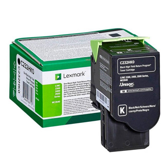 EXT Toner original Lexmark C2320K0 , negru , 1000p , returnare [1]