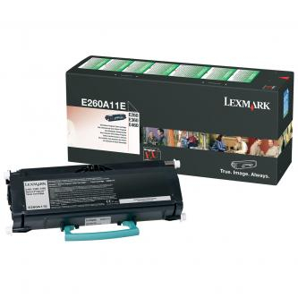 Toner original Lexmark E260A11E , negru , 3500p , returnare [1]
