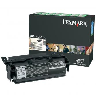 EXT Toner original Lexmark X651H04E , negru , 25000p , returnare [1]