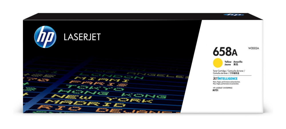 Toner Original W2002A HP Yellow, nr.658A, pentru Color  LaserJet M751, 6K [1]