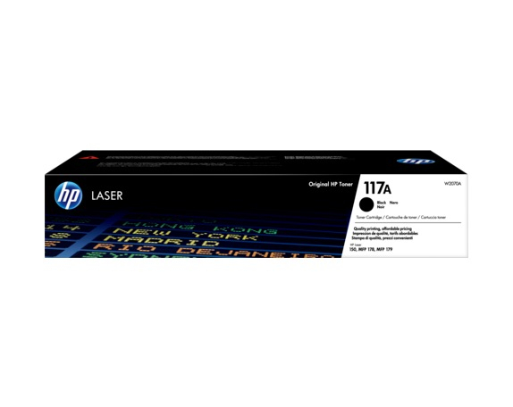 Toner Original W2070A HP Black, nr.117A, pentru Color LaserJet 150 | MFP 178 | 179, 1K [1]