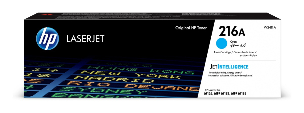 Toner Original W2411A HP Cyan, nr.216A, pentru Color LaserJet Pro MFP M182 | M183, 850 [1]