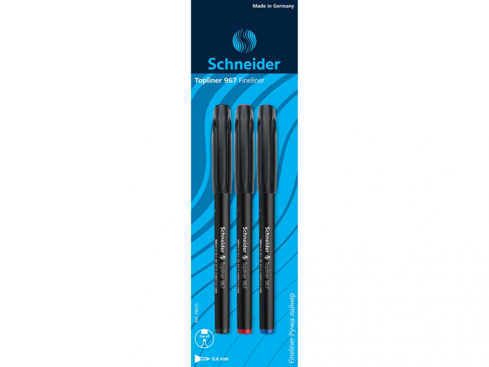 Topliner 967 Schneider asortat 3 buc/Blister [1]