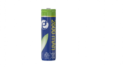 Electronice - ACUMULATOR GEMBIRD 18650 ,  3.7V NiMH 2600mAh ,  1 buc. ,  dedicate pt. lanterne si creion optic ,  Cod Produs: EG-BA-18650/2600