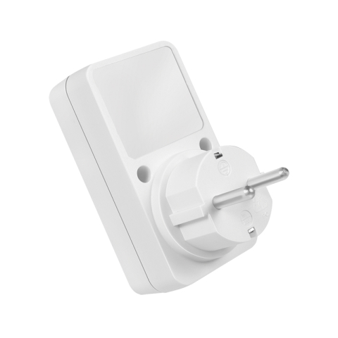 ADAPTOR LOGILINK , senzor lumina zi/noapte , indicator LED , Schuko x 1 , IP20 , 230 V/16 A , 50 Hz , max. 3600 W (max 1000 W pentru lampa halogen) , alb Cod Produs: PA0263 [1]