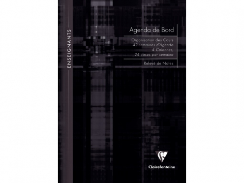 Agende - Agenda A4 nedatata 72 file coperta tare Clairefontaine