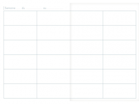 Agenda A4 nedatata 72 file coperta tare Clairefontaine [5]