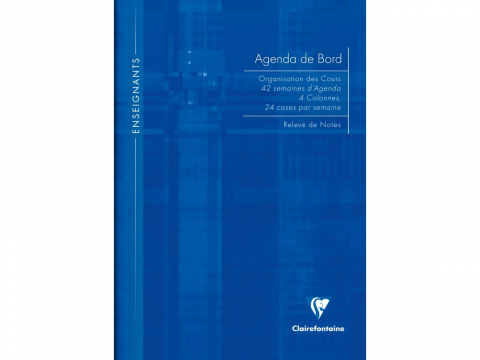 Agenda A4 nedatata 72 file coperta tare Clairefontaine [2]
