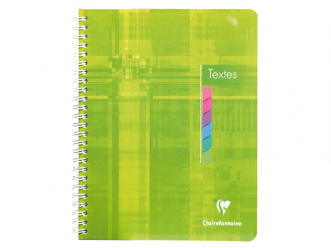 Agenda scolara 17 x 22 cm, spirala, 72 file, Clairefontaine [2]