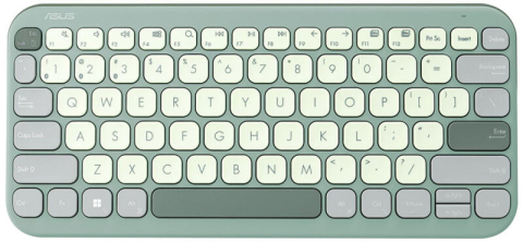 Tastaturi - AS TASTATURA KW100 WIRELESS GREEN TEA Cod Produs: 90XB0880-BKB050