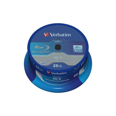 Electronice - BD-R VERBATIM 25GB ,  VITEZA 6X ,  SET 25 BUC ,  Cod Produs: 43837