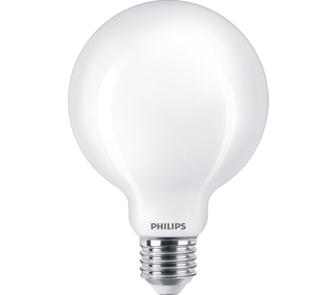 BEC LED Philips ,  soclu E27 ,  putere 7W ,  forma sferic ,  lumina alb calda ,  alimentare 220 - 240 V ,  Cod Produs: 8718699764692 [0]