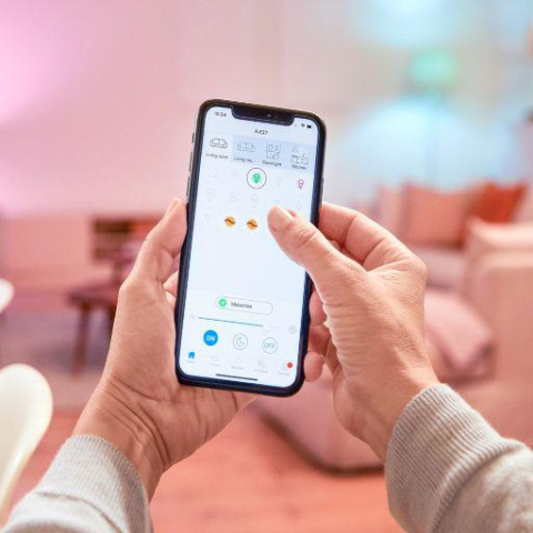 BEC smart LED Philips ,  soclu E27 ,  putere 11W ,  forma sferic ,  lumina multicolora ,  alimentare 220 - 240 V ,  Cod Produs: 8718699786359 [4]