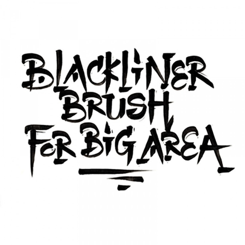 Blackliner Brush Molotow black [5]