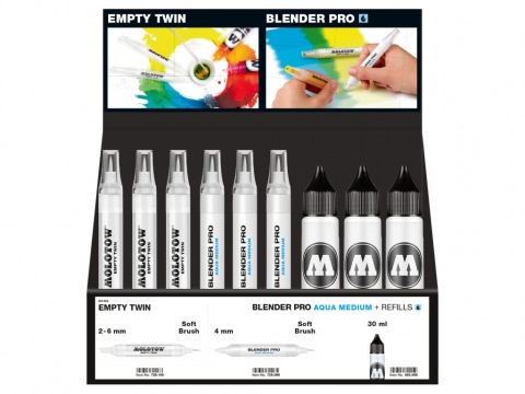 Molotow - Blender Pro Display Set