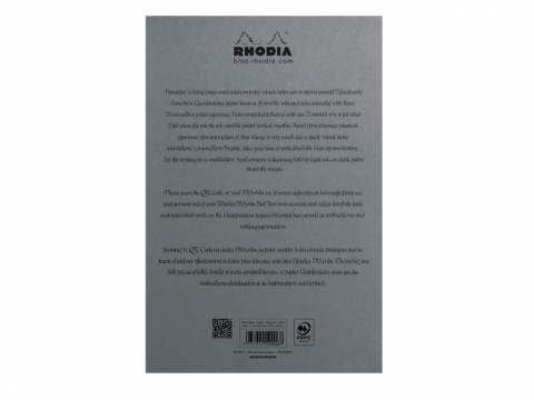 Bloc notes grafic A4+ (21 x 31,8 cm), 60 file, Rhodia PAScribe Maya [2]