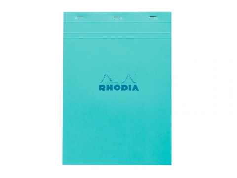 Agende - Blocnotes A4, capsat, 80 file, N°18, Rhodia Basic, color