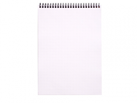 Blocnotes grafic A4, spirala metalica dubla, 80 file, Rhodia Classic Orange [1]