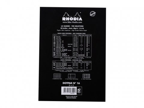 Blocnotes grafic A5 capsat 80 file Rhodia dotPad [2]
