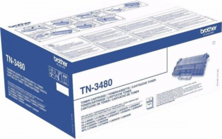 Cartuse originale Brother - Brother Cartus laser Black OEM TN-3480 (8k) ( functioneaza cu DR-3400 )