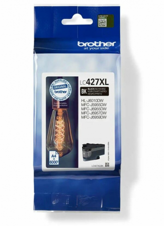 Cartuse originale Brother - Brother Cartuse cerneala OEM LC427 XL BK/C/M/Y (6k;5k) LC427XLBK ; LC427XLC ; LC427XLM ; LC427XLY