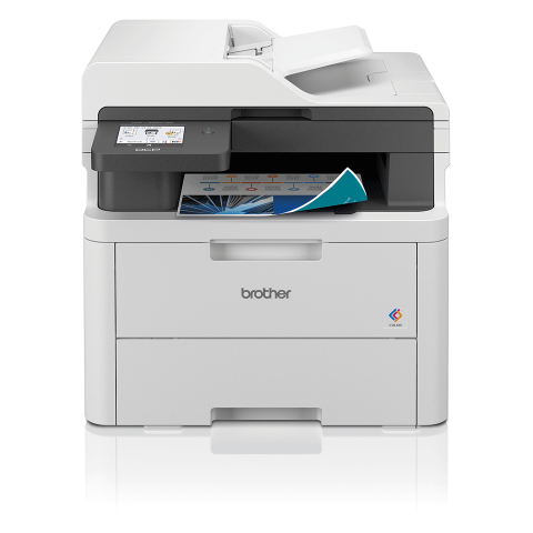 Multifunctionale laser (toner) - Brother DCP-L3560CDW - Multifunctional laser color A4, DUPLEX AUTOMAT, 26 ppm, USB, Retea, Wi-Fi