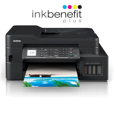 Echipamente de printare si scanare - Brother DCP-T920DW - Multifunctional Inkjet color A4 InkBenefit Plus A4, DUPLEX AUTOMAT, viteza 17 ipm, USB, Wireless