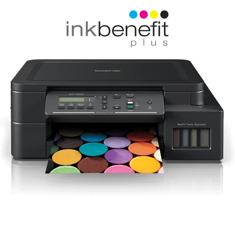 Echipamente de printare si scanare - Brother DCP-T520W - Multifunctional Inkjet color A4 InkBenefit Plus A4, DUPLEX AUTOMAT, viteza 17 ipm, USB, Wireless