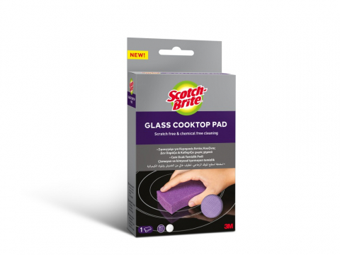 Accesorii menaj - Burete curatare plite de sticla Scotch-Brite