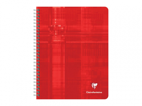Caiet 17 x 22 cm spirala 112 file matematica, Clairefontaine [1]