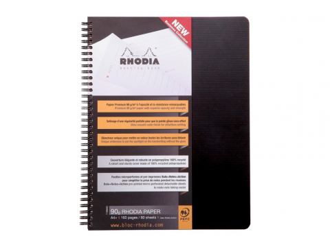 Agende - Caiet A4+ meeting spirala Rhodiactive